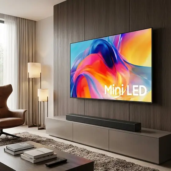 Samsung Smart Tv 65 Miniled 4k M75h + Soundbar Samsung Hw-b400f (imagem ilustrativa)