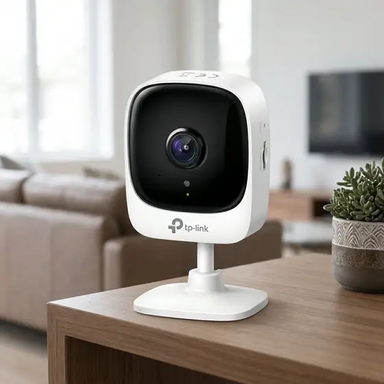 TP-Link Tapo C100 Câmera de Segurança Wi-Fi Interna Full HD 1080p, Visão Noturna até 9 m (imagem ilustrativa)