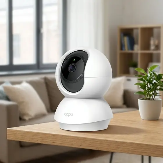 TP-Link Tapo C200 Câmera de Segurança Wifi 1080P 360° Pan/Tilt (imagem ilustrativa)
