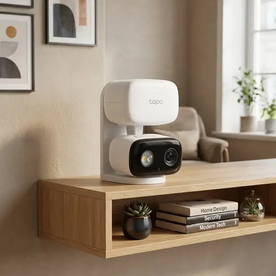 TP-Link Tapo C206 Câmera de Segurança Wifi 1080P 360° Colorida IP65 (imagem ilustrativa)