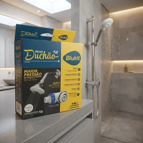 Válvula Alternadora Duchão Blukit para Caixa d'Água 5 mca (imagem ilustrativa)
