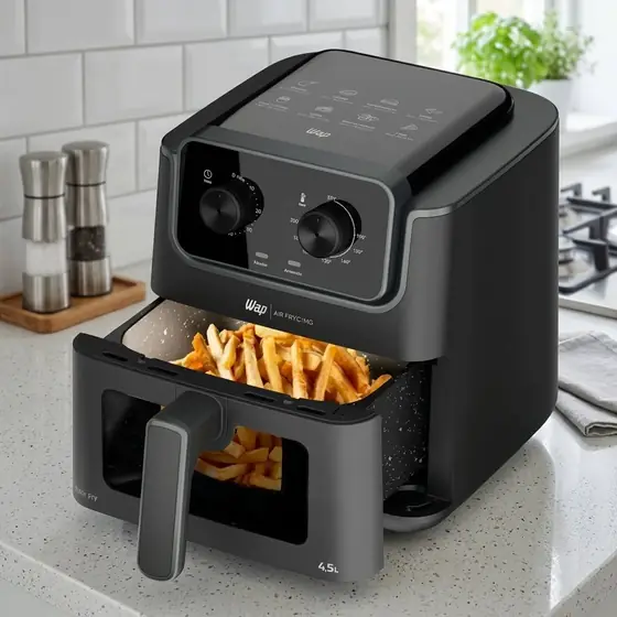 Wap Af01 Airfryer 4,5l Visor Com Luz Interna Antiaderente 127V (imagem ilustrativa)