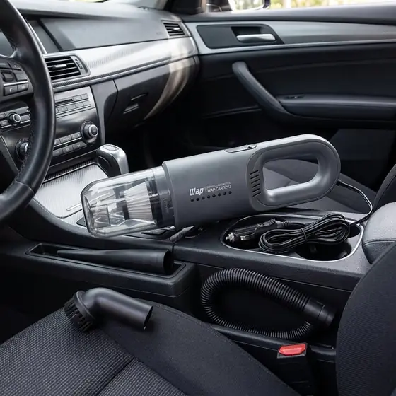 WAP Aspirador de Pó Automotivo Car 12V2, Portátil, 420ml, com Recipiente Removível e Filtro (imagem ilustrativa)