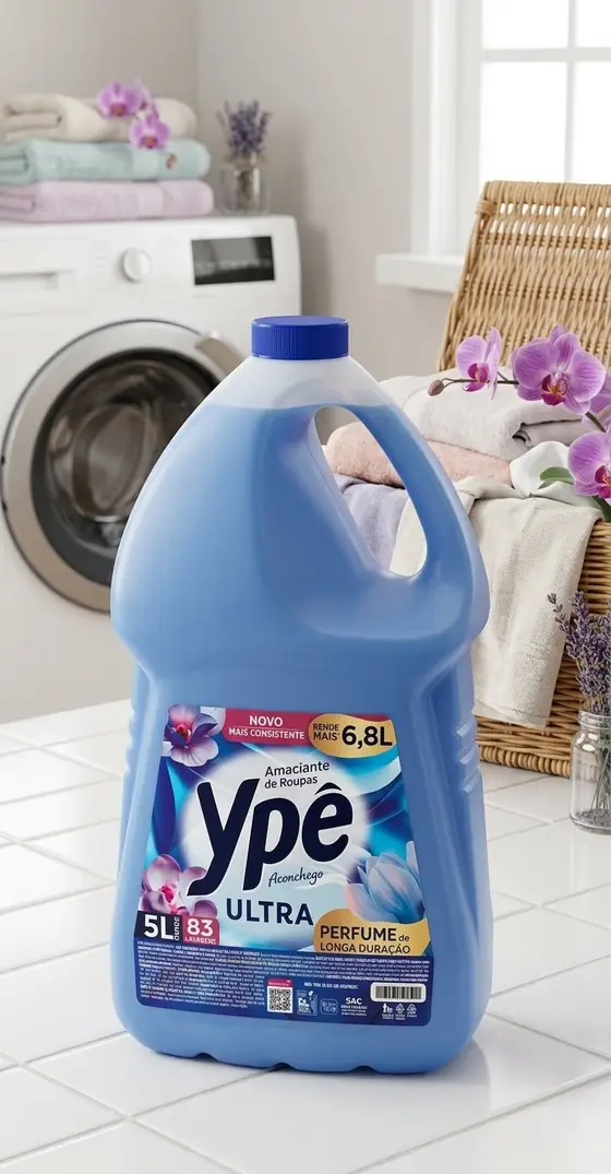 Ypê Amaciante Tradicional Ultra Aconchego 5 L (imagem ilustrativa)